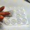 Partícula Anticolisão de Silicone Amortecedor de Maçaneta de Porta Auto-Adesivo Reversível Gaxeta Adesiva Silenciador de Porta de Armário Pés de Silicone para Mesa e Cadeira