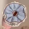 Diadema Elástica para el Cabello Moda Coreana Dongdaemun para Mujeres Tacto de Alta Gama Súper Grande Elástico Versátil Duradero Cuerda para el Cabello Goma Elástica