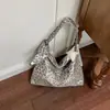 Nova Bolsa de Ombro Grande Capacidade para o Verão, Bolsa Tote para Ir ao Trabalho, Estampa de Leopardo, Bolsa Transversal Estilosa e Única