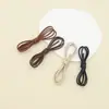 Novo DIY 60% de desconto Cordão de Couro PU Retrô Premium Prensado Plano Corda Acessórios de Joias Artesanais Materiais Acessórios