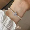Pulseira de Miçangas Cogumelo Dopamina Fofa Única de Menta de Verão para Mulheres, Pulseira Versátil Vintage, Acessório de Mão Personalizado
