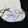 Chic Coreano Nuevo Estilo Dulce Lazo de Perlas Colgante de Corazón Plateado Llavero de Coche Encanto para AirPods Accesorio de Teléfono
