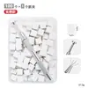 Mini Bloco de Esponja para Nail Art, Esponja para Blush Gradiente, Esponja Multifacetada Antiaderente para Nail Art, Maquiagem e Corretivo
