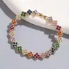 Pulsera Clásica Nueva de Moda Cruzada con Circonita Atmósfera Exquisita Versátil Pulsera para Mujer Venta Directa de Fábrica