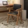Cadeira Retrô Imitação de Madeira Maciça, Cadeira de Jantar para Casa, Cadeira Chandigarh, Cadeira Vintage de Rattan, Banqueta para Sala de Estar, Poltrona para Sala de Jantar