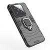En stock para Xiaomi 14Pro funda de teléfono con anillo para coche Xiaomi 14Pro funda de teléfono negra con estampado de leopardo resistente a caídas