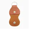 Llavero con púa de guitarra acrílica, adornos europeos y americanos, funda protectora de cuero para llaves de violín