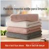 Cápsulas de Milho Panos Não Soltam Fiapapos Facilmente, Não Mancham Facilmente com Óleo, Fáceis de Limpar, Panos para Preguiçosos, Panos de Prato Absorventes, Laváveis