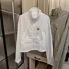 Chaqueta ligera, corta, con cuello alto, para mujer petite, protección solar, nuevo estilo verano 2025, holgada, casual, abrigo exterior con protección solar