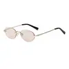 Gafas de Sol Sin Marco Nuevas Transfronterizas para Hombres y Mujeres, Gafas de Sol de Alta Gama Retro para Celebridades de Internet, Gafas con Filtro de Luz Azul, Monturas Lisas