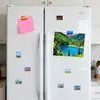Imán de Refrigerador de Vidrio Escénico Daqing Salón Conmemorativo de Iron Man Suela de Plástico y Piedra Lugar Solemne Edificio Souvenir Turístico Magnético