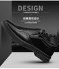 Zapatos de Cuero para Hombre 2023 Otoño Nuevo Estilo Pierna Diarios Casuales Suela Suave Zapatos de Papá Planos para Adultos Mayores Zapatos de Cuero