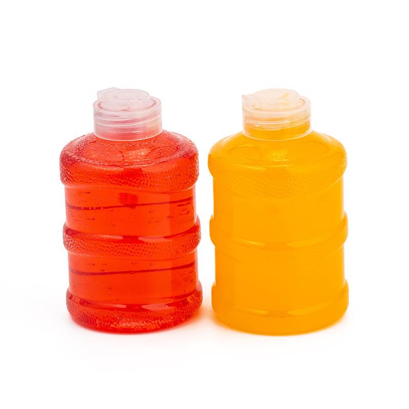 厂家直供网红奶茶桶PET500ml一次性迷你小水桶瓶桶装塑料