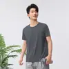 Camisetas Masculinas e Femininas de Seda de Gelo de Secagem Rápida para Caminhada de Verão, Tops Esportivos Versáteis de Manga Curta Respiráveis de Secagem Rápida Venda por Atacado