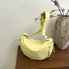 Nova Bolsa Dumpling, Bolsa de Lona, Bolsa Tote Simples, Bolsa de Ombro Versátil de Grande Capacidade, Bolsa Transversal, Bolsa Feminina, Bolsa para o Trabalho