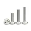 Tornillos de Cabeza Redonda, Venta Directa del Fabricante, Tornillos de Cabeza Plana, Tornillos para Máquina de Panel de Enchufe e Interruptor Gb/T 818