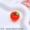 Accesorios de Resina Tónico Vibratorio Juguete Bolsa Sorpresa Explosiones Crema Gel Adornos Estéreo DIY Material para Joyería Fruta Luminosa