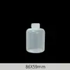 En Stock 50/120ml Botella Transparente de Dispensación Tipo Prensa para Quitaesmalte, Botella con Cabezal de Bomba para Tónico y Desmaquillante