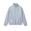 Ropa de Protección Solar Transpirable de Malla Hielo Seda Hombres Verano Protección UV Secado Rápido Chaqueta UPF50+ Ropa Protectora Solar Pesca Protección Solar
