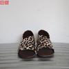 2020 plus size em estoque primavera / verão desejo Amazon novo comércio exterior retro flat sandálias femininas