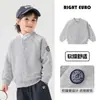 Chaqueta de Béisbol Europea Derecha para Niño Otoño 2026 Ropa Nueva para Niños Niño Bebé Niño Pequeño Estilo Primavera Otoño Top para Niño