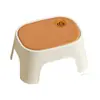 Taburete pequeño casero simple y engrosado, taburete bajo antideslizante para mesa de centro de sala de estar, taburete de plástico para cambiar zapatos de sofá, apilable para jardín de infantes