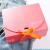 Empaque de Caja de Regalo, Caja de Avión para Lencería Negra, Impresión en Color Rosa, Caja de Cartón Blanca, En Stock, Se Puede Imprimir Logo, Impresión a Color