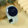 Reloj Electrónico LED para Hombres y Mujeres, Mismo Estilo para Estudiantes, Reloj con Hebilla Magnética de Silicona, Moderno, Elegante, Sencillo y Versátil para Uso en el Campus