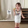 Roupas Infantis Zhe Li Vestido de Verão Fino para Meninas 2026 Vestido com Alça de Bebê Roupas para Bebê Menina Classe A