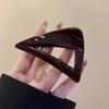 Pinza de Garra de Acrílico Minimalista Estilo Coreano Pinza Tiburón para Principios de Otoño Pasador para Mujeres Nuevo Modelo 2026 Accesorio para el Cabello de Gama Alta