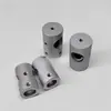 Tubo de Acero Inoxidable Eje Liso Conector de Tres Vías Tipo T Soporte de Abrazadera Fija Cruzada Pieza de Conexión de Soporte Junta Fija Abrazadera de Tubo Sujetador
