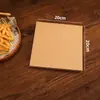 Almofada de Papel Absorvente de Óleo Comercial para Salgadinhos Fritos, Papel de Prato à Prova de Óleo para Pão, Papel Manteiga para Assar, Especial para Frango Frito na Cozinha