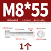 Tornillos de aleación de aluminio color dorado con cabeza hexagonal, Tornillos de cabeza de copa, Sujetadores de cabeza hexagonal, Longitud extendida M5M6M8M10