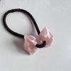 Menina coração geleia série headband bonito all-match arco corda de cabelo rabo de cavalo faixa de cabelo estilo coreano elegante elástico acessórios de cabelo