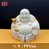 Talla de Fruta Marfil del Buda Maitreya, una Figura de Buda Sonriente, un Símbolo de Armonía, Mascota de Té, Decoración de Oficina, Artesanía al por Mayor