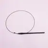 Set de Varilla Teaser para Gatos de Alambre de Acero Elástico con Cabezales Desmontables y Reemplazables, Cabezales de Repuesto para Juguetes de Gato, Transfronterizo