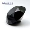 Yongjia Color Gema Redondo Cristal Vidrio Piedra Desnuda Cara de Anillo Joyería Adornos Accesorios de Joyería Decorativos Productos Semiacabados