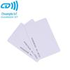 Shenzhen Cartão de Identificação de Material Plástico PVC com Número de Série Impresso Cartão de Identificação Branco Cartão com Chip de Baixa Frequência Em4305 Fabricante