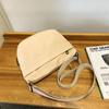 Bolsa Pequeña Mochila para Pareja para Hombre y Mujer 2025 Nueva Casual Coreana de Hombro Cruzada Moda Color Sólido Bolsa Pequeña para Estudiante