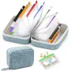 Bolsa de Armazenamento de Silicone Portátil Popular para Viagem Transfronteiriça Bolsa de Armazenamento de Silicone de Grau Alimentício Conjunto de Bolsas Impermeáveis para Pílulas