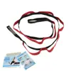 Faixa Elástica para Yoga, Faixa de Resistência para Yoga, Faixa com Múltiplos Furos, Faixa de Yoga de Múltiplos Níveis, Faixa para Pernas para Emagrecer