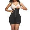 Pantalones Moldeadores Adelgazantes de Forma Popular Transfronterizos con Cremallera Corsé de Cintura Alta para Levantar Glúteos Tallas Grandes Control de Abdomen