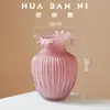 Vaso de Vidro de Alta Qualidade Estilo Medieval, Arranjo de Flores Retro para Sala de Estar, Flores Hidropônicas, Rosas, Enfeites de Decoração para Mesa de Jantar