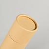 Tubo de papel de color sólido, fuente personalizada de fábrica, barril de té, papel kraft, tubo hueco, redondo, para alimentos, té perfumado, raíz de loto, almidón, tarro de papel