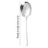 Cuchara de acero inoxidable 1010, cuchillo y tenedor de hotel, cuchara de postre, utensilios de cocina, cuchara sopera, cuchara grande creativa, regalo para sopa.