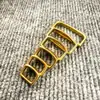 Anillos de Latón para Cinturón al por Mayor, Trabillas de Cobre Puro para Cinturón, Accesorios para Cinturones y Equipaje