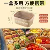 Esenciales para Picnic Lonchera Camping Lonchera Desechable Papel Kraft Comida Ligera Ensaladera Caja para Frutas Caja Bento
