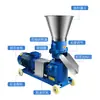 Máquina de pellets de alimento para pollos, pequeña máquina doméstica de 220 V, máquina de autogranulación para cría de patos, peces, conejos, ganado porcino, ganado grande