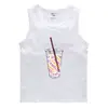 Chaleco de Verano 2023 para Niños Estilo Coreano Algodón Casual Camiseta Base Absorbente de Sudor Dulce Sudadera sin Mangas para Niños