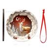 Enfeites de Madeira Transfronteiriços Decorações de Natal Etiquetas para Árvore de Natal Artesanato de Feriado Decorações Penduradas de Madeira Presentes de Desenho Animado